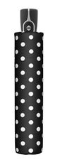 Doppler Dámský skládací deštník Black&white 7441465BW06