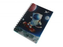 Ahomi Zápisník kosmonaut 3D