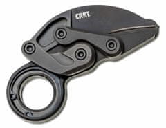 CRKT CR-4042 PROVOKE First Responder taktický nůž/karambit 6 cm, celočerná, hliník, titan, pouzdro