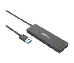 Emtec USB-HUB "T620A", 4xUSB 3.1/1xUSB micro, ECHUBT620A
