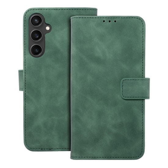 MobilMajak Pouzdro / obal na Samsung Galaxy S23 FE zelené - knížkové TENDER