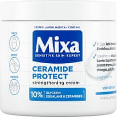 Mixa Posilující tělová péče pro velmi suchou pokožku Ceramide Protect (Strengthening Cream) 400 ml