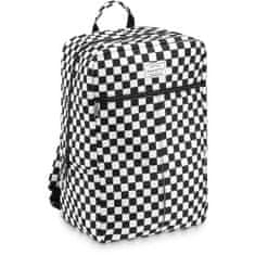 ZAGATTO cestovní batoh, do letadla, šachovnicový vzor, 40x20x25, ZG833