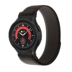 Tech-protect Nylon Samsung Samsung Galaxy Watch 4 / 5 / 5 Pro / 6 Black/Orange
