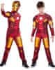 Dětský kostým Svalnatý Iron man s maskou 122-134 L