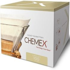 Chemex Bílé Kulaté Filtry na Chemex