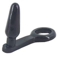 Xcock Klasický štíhlý anální kolík pro muže masér prostaty s kroužkem na varlata