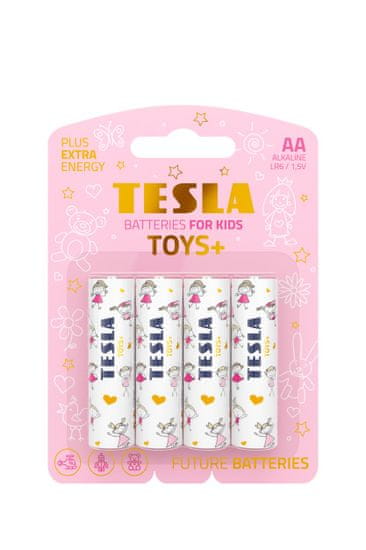 TESLA Baterie Tesla TOYS+ GIRL AA 4ks