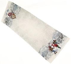 Dimex Vánoční gobelínová štóla, Sněhulák 40 x 100 cm, GO-gu-2