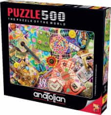 AnaTolian Puzzle 60. léta 500 dílků