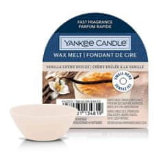 Yankee Candle vonný vosk Vanilla Créme Brulee (Vanilkové creme brulee) 22g