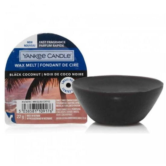 Yankee Candle vonný vosk Black Coconut (Černý kokos) 22g