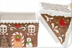 Koopman Perníková chaloupka Vánoční tácek na sušenky 22 cm
