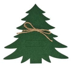 Koopman Vánoční stromek příborů plstěný potah 18,5x19,5 cm 4ks