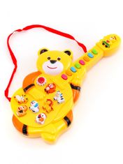 INTEREST Dětská elektrická kytara Medvídek se zvuky a světly.