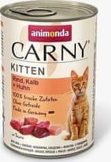 Animonda ANIMONDA konzerva CARNY Kitten - telecí + kuřecí + krůta 400g