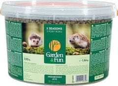 LOLO GARDEN FUN krmivo pro volně žijící ježky kyblík 1,6 kg