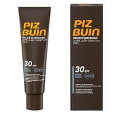 PizBuin Ochranný hydratační fluid na obličej SPF 30 Moisturizing (Ultra Light Sun Fluid) 50 ml