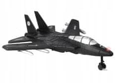 Lean-toys Letadlo Vojenské Letadlo Stíhačka Svítí Hra