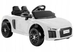 Lean-toys Auto Na Baterie Audi R8 Spyder Bílá