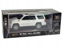 Lean-toys Auto Cadillac Escalade R/C Bílá Světla Zvuk 1:16