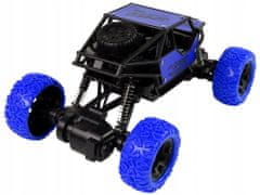 Lean-toys Auto Na Dálkové Ovládání Terénní R/C 1:18 Modré.