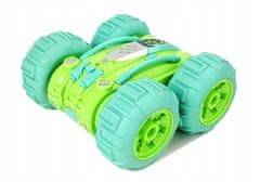 Lean-toys Amfibia Oboustranná Dálkově Ovládaná Zelená 1:24