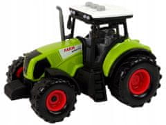 Lean-toys Stavebnice Farma Traktor 62 El.