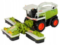 Lean-toys Zemědělský Stroj Kombajn Mc 7366 Velký Zelený