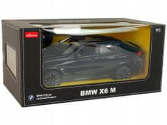 Lean-toys Auto R/C Bmw X6 M 1:14 Rastar Černé