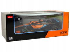 Lean-toys Auto R/C Závodní Mclaren F1 1:18 Oranžová