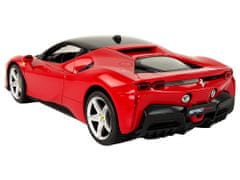 Lean-toys Auto R/C Ferrari Sf90 1:14 Rastar Červené