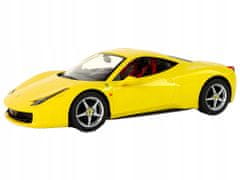Lean-toys Auto R/C Ferrari Italia Rastar 1:14 Žlutá
