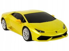 Lean-toys Auto R/C Lamborghini Huracan 1:24 Rastar Žlutá