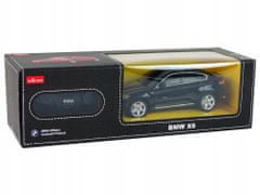 Lean-toys Auto R/C Bmw X6 1:24 Rastar Černé