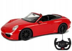 Lean-toys Auto R/C Porsche 911 Rastar 1:14 Červené Na Dálkové Ovládání