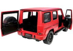 Lean-toys Dálkově Ovládaný Mercedes G63 Rastar R/C Červený