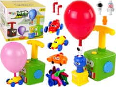 Lean-toys Balónový Vystřelovač Autka Aerodynamické Auto