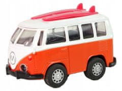 Lean-toys Autíčko Kovové Výletní Autobus