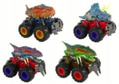 Lean-toys Autíčko Auto Dinosaurus Terénní Frikční Pohon