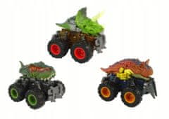 Lean-toys Autíčko Auto Dinosaurus Terénní Frikční Pohon