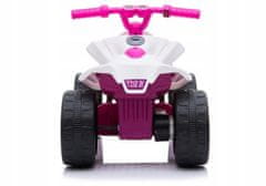 Lean-toys Čtyřčlánková Baterie Tr1805 Bílá A Růžová
