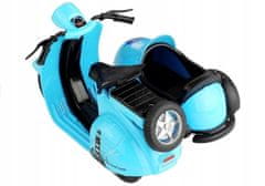Lean-toys Modely Motorek 3 Barvy Jezdci Svítí Hra 1:14