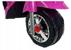 Lean-toys Motorka Na Baterie Hc8051 Růžová