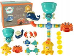Lean-toys Hračka Do Koupele Postřikovač Mořská Zvířata