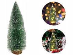 Lean-toys Vánoční Strom Dekorativní Zelená Světla Vánoční Dekorace