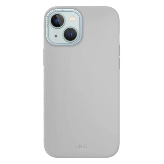 UNIQ UNIQ Lino Hue silikonový kryt iPhone 15 Růžová