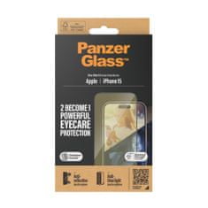 PanzerGlass PanzerGlass Eyecare tvrzené sklo pro iPhone 15