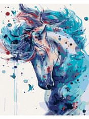 InnoVibe Sada na diamantové malování - modrý abstraktní kůň