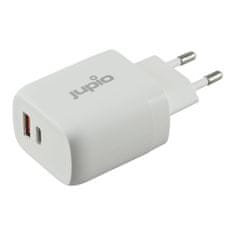 Jupio Adaptér Dual USB GaN Charger 30W - zásuvka/USB + USB-C
